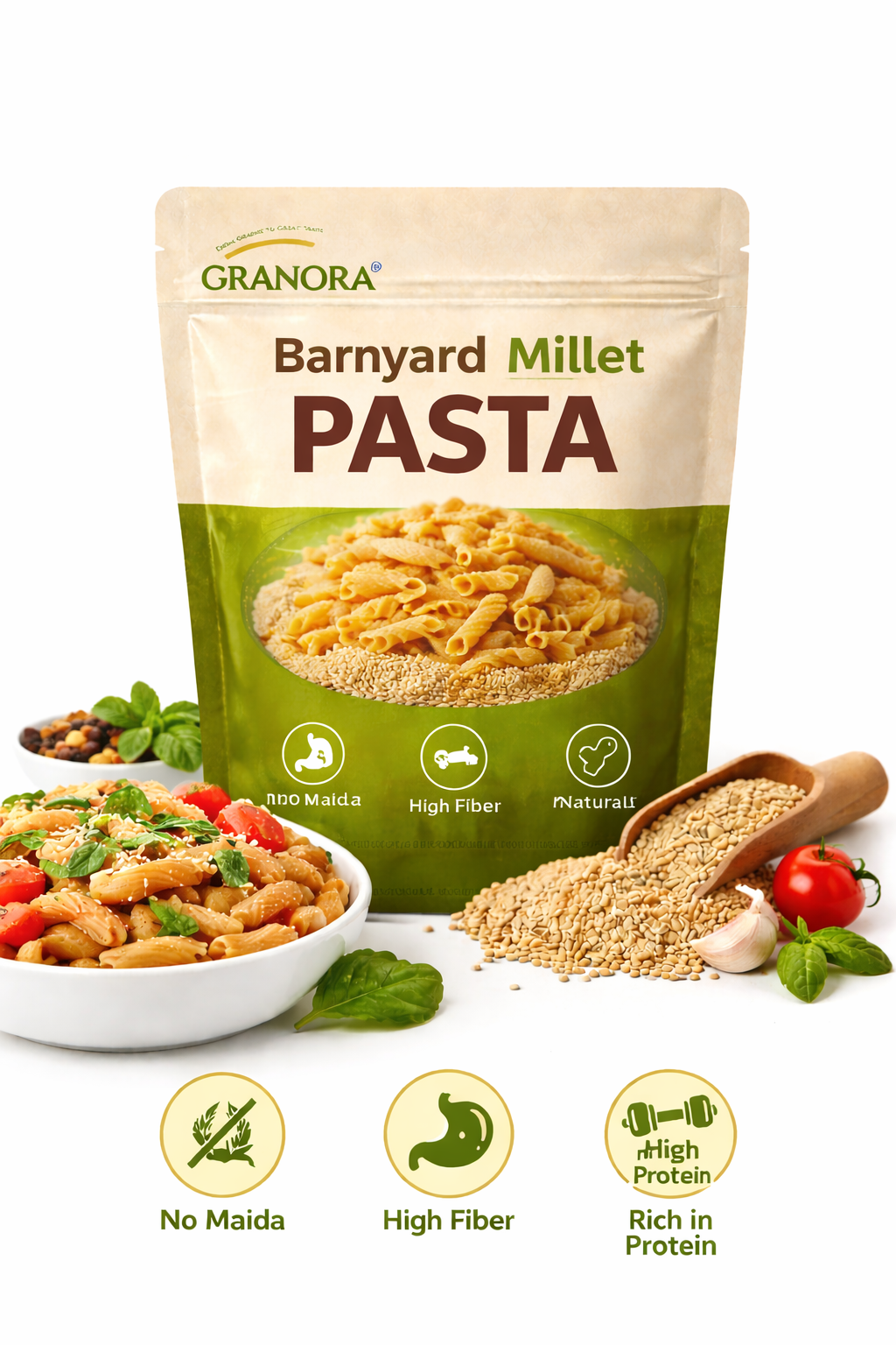 barnyard millet Pasta