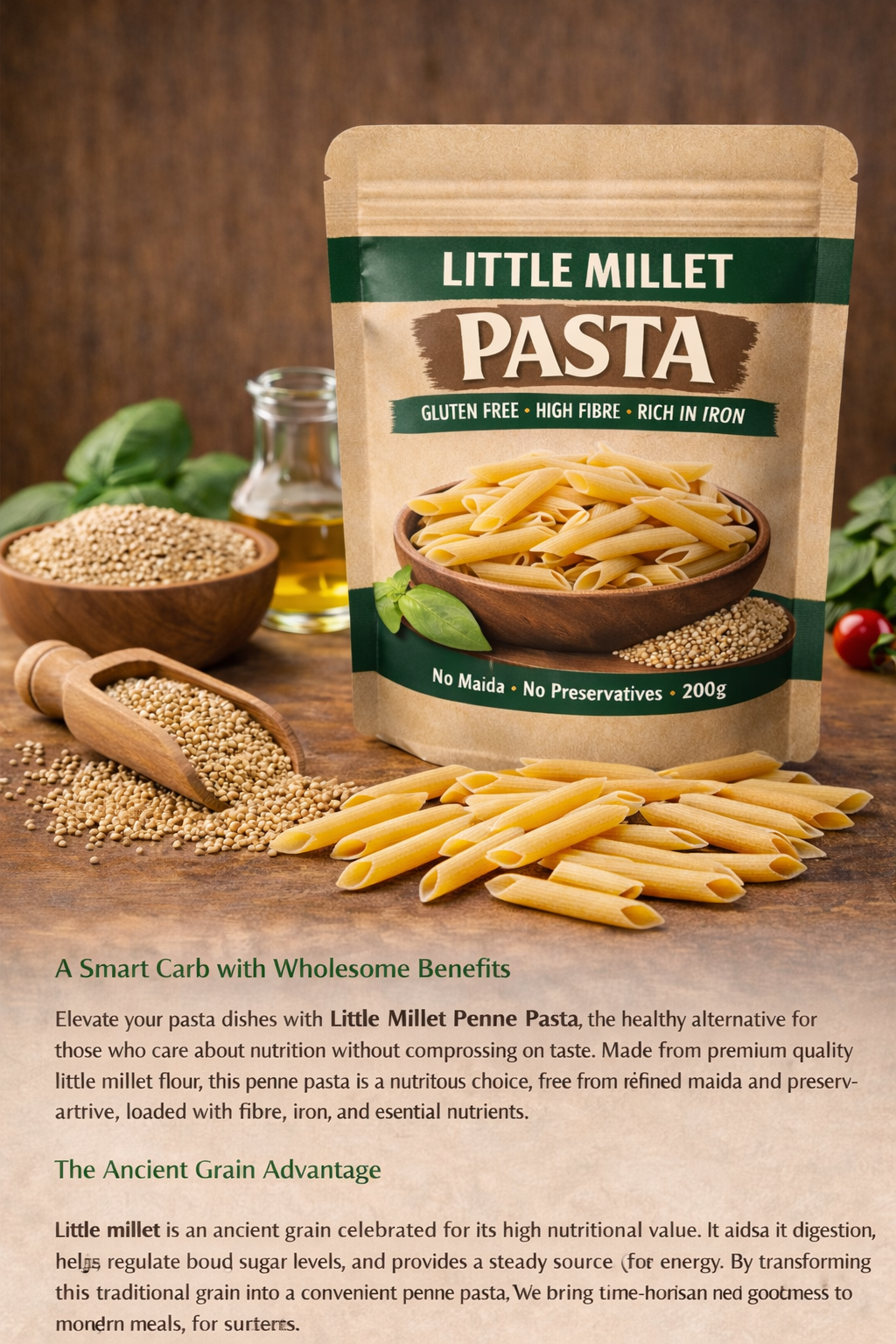 Little Millet Pasta