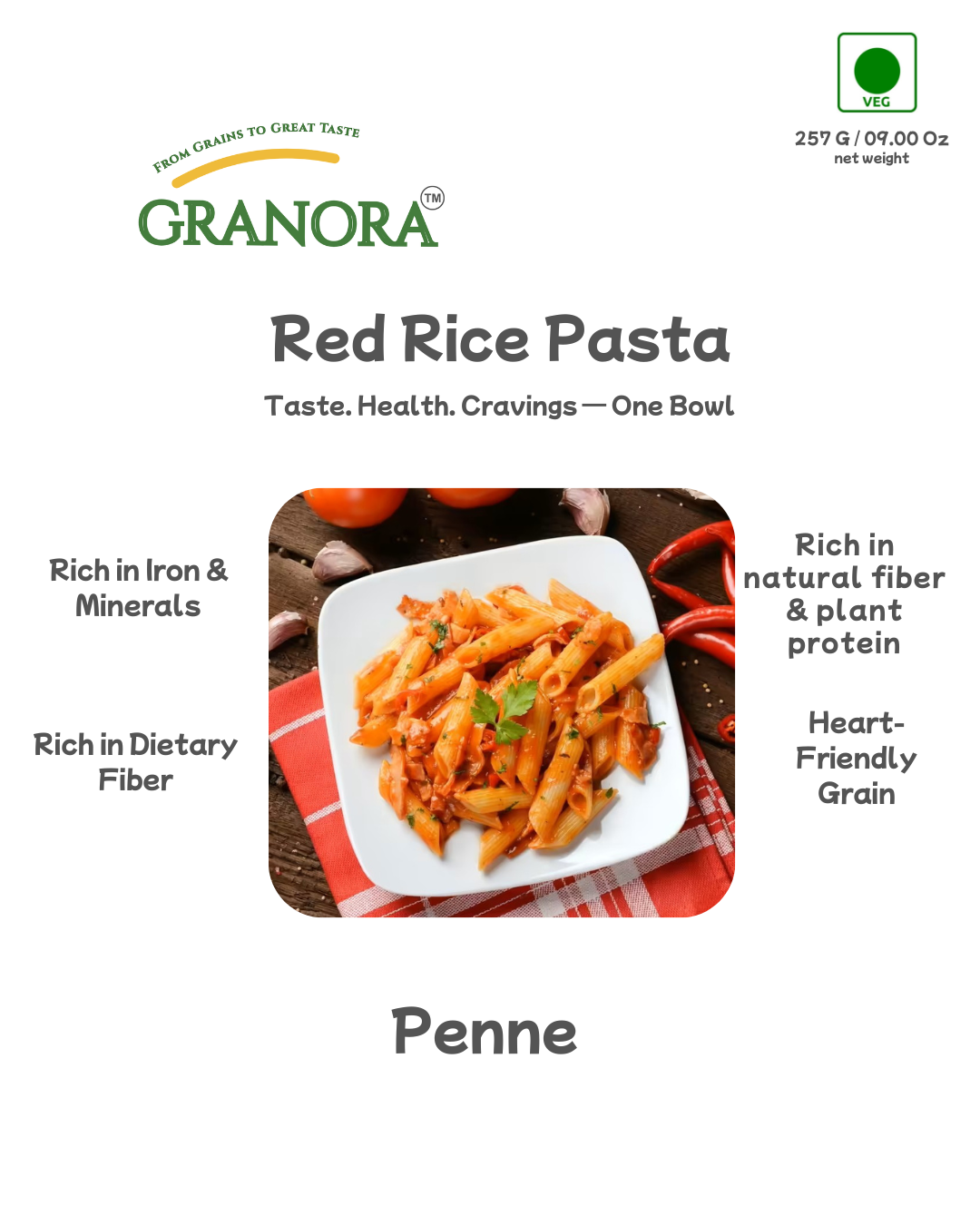 Red Rice Pasta