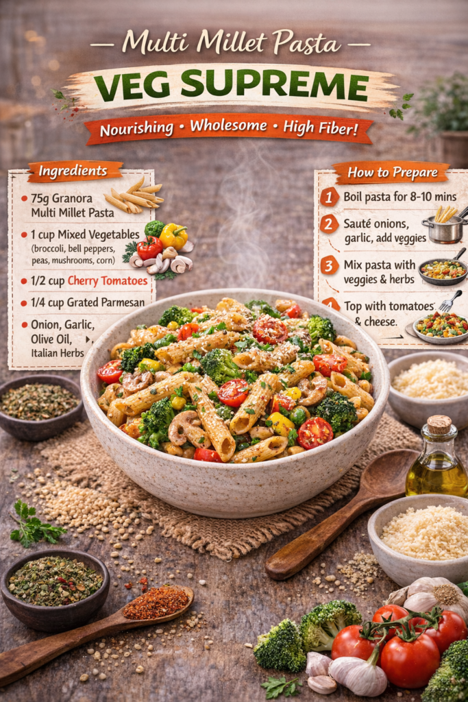 multi millet pasta